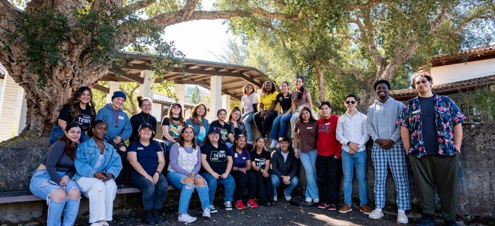 group picture at first gen friday 